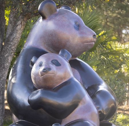 Événement - Sculpture magistrale Bassompierre - Panda géant - ZooParc de Beauval