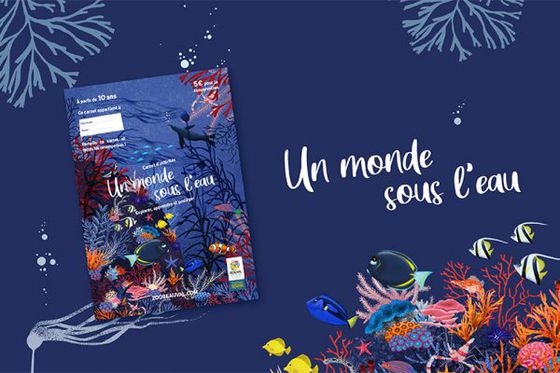 « Un monde sous l’eau », le nouveau carnet d’activités signé Beauval Nature