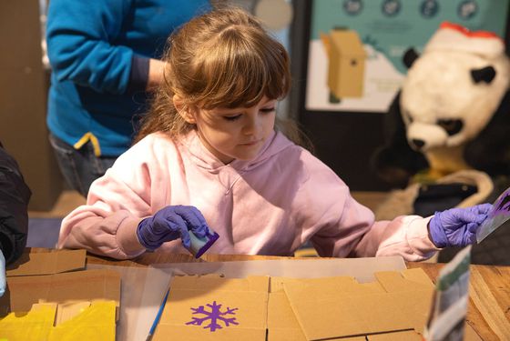 Atelier enrichissement de Noël - Activité familiale - ZooParc de Beauval