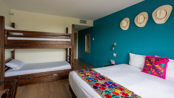 Dormir à Beauval - chambre quadruple vue Cher - Les Rivages de Beauval