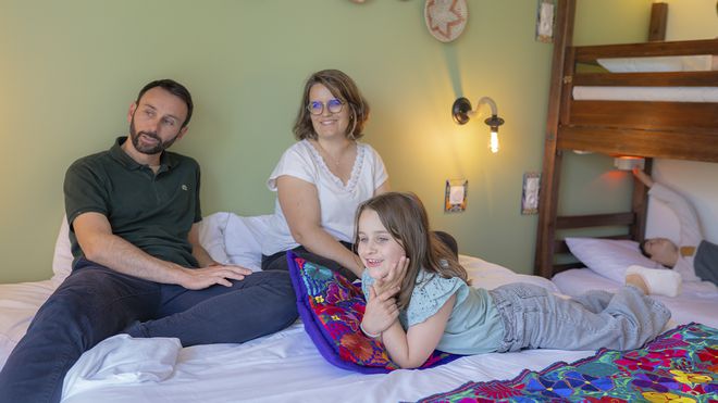 Dormir à Beauval - chambre quadruple - Hôtel les Rivages de Beauval