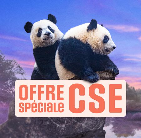 Offre promo CSE - Billetterie - ZooParc de Beauval