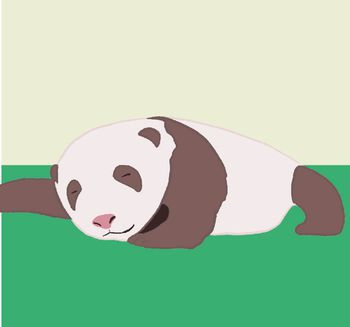 Panda cub - Three weeks old - ZooParc de Beauval