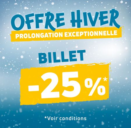 Offre hiver 2026 - Billetterie - Remises spéciales - ZooParc de Beauval