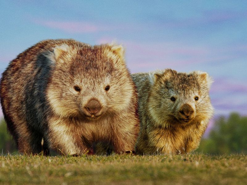 Wombat - Animal unique en France - Territoire Les Terres Rouges - ZooParc de Beauval Wombat - Animal unique en France - Territoire Les Terres Rouges - ZooParc de Beauval