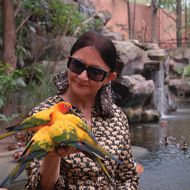 Françoise Delord et ses oiseaux - Fondatrice du ZooParc de Beauval