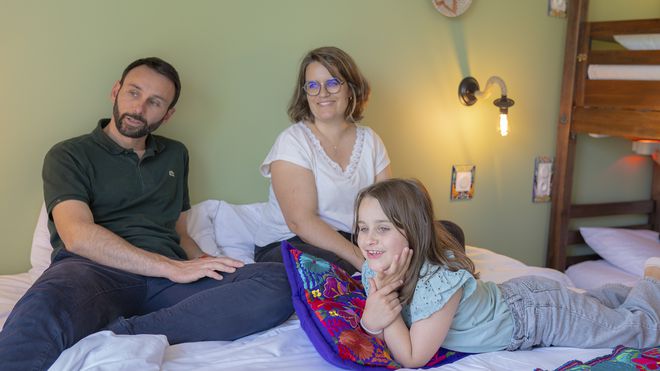 Dormir à Beauval - chambre quadruple - Hôtel les Rivages de Beauval