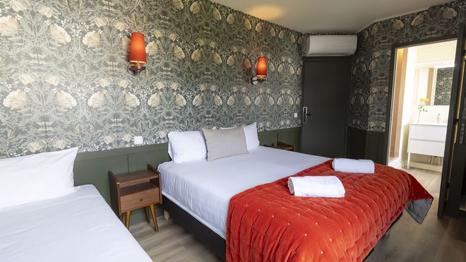 Dormir à Beauval - chambre triple - Hôtel le Relais Touraine Sologne