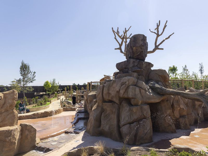 Les Roches Vives - Jeux d'eau pour les enfants - ZooParc de Beauval