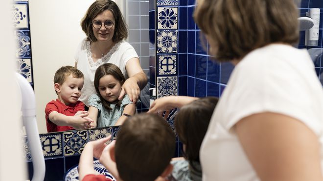Dormir à Beauval - chambre quadruple vue Cher - Les Rivages de Beauval
