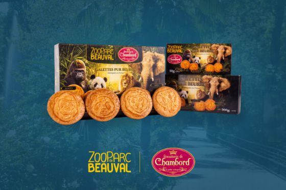 Les animaux emblématiques de Beauval s’invitent sur les galettes de la Biscuiterie de Chambord !