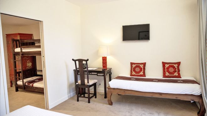 Les Pagodes de Beauval - chambre standard familiale - Les hôtels de Beauval