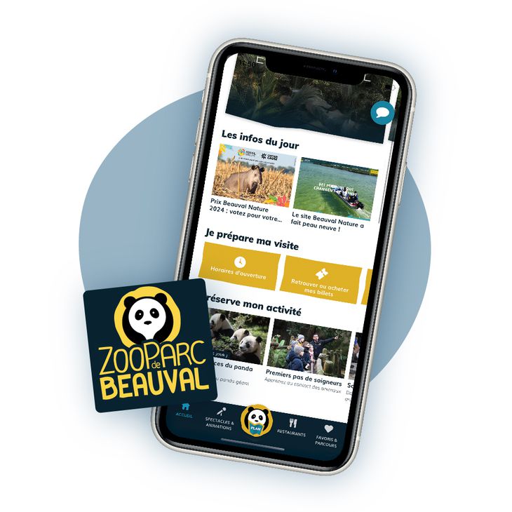 Appli Beauval - Téléchargez l'application mobile du ZooParc de Beauval