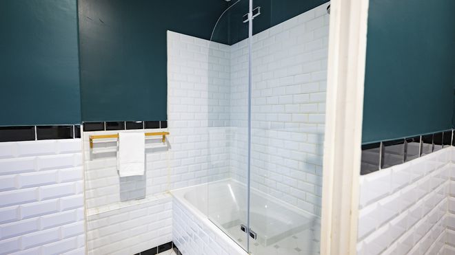 Grand Hôtel - Chambre Quadruple vue Cher - Salle de bain - Les hôtels typiques de Beauval