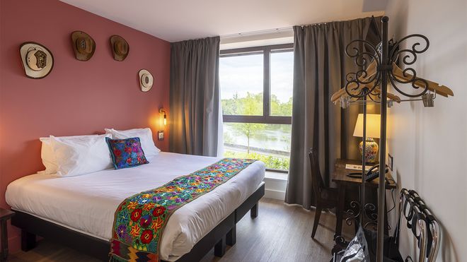 Dormir à Beauval - chambre double vue Cher - Les Rivages de Beauval