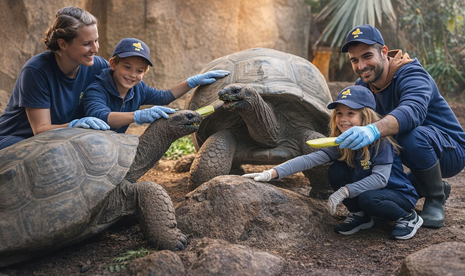 Activité Soigneur d'un Jour Famille - Contact privilégié avec tortues - Au plus près des animaux - ZooParc de Beauval